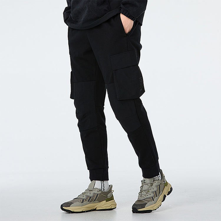 adidas Th Pnt Fab Fleece Cuffed Sweatpants Men Black GR6950
