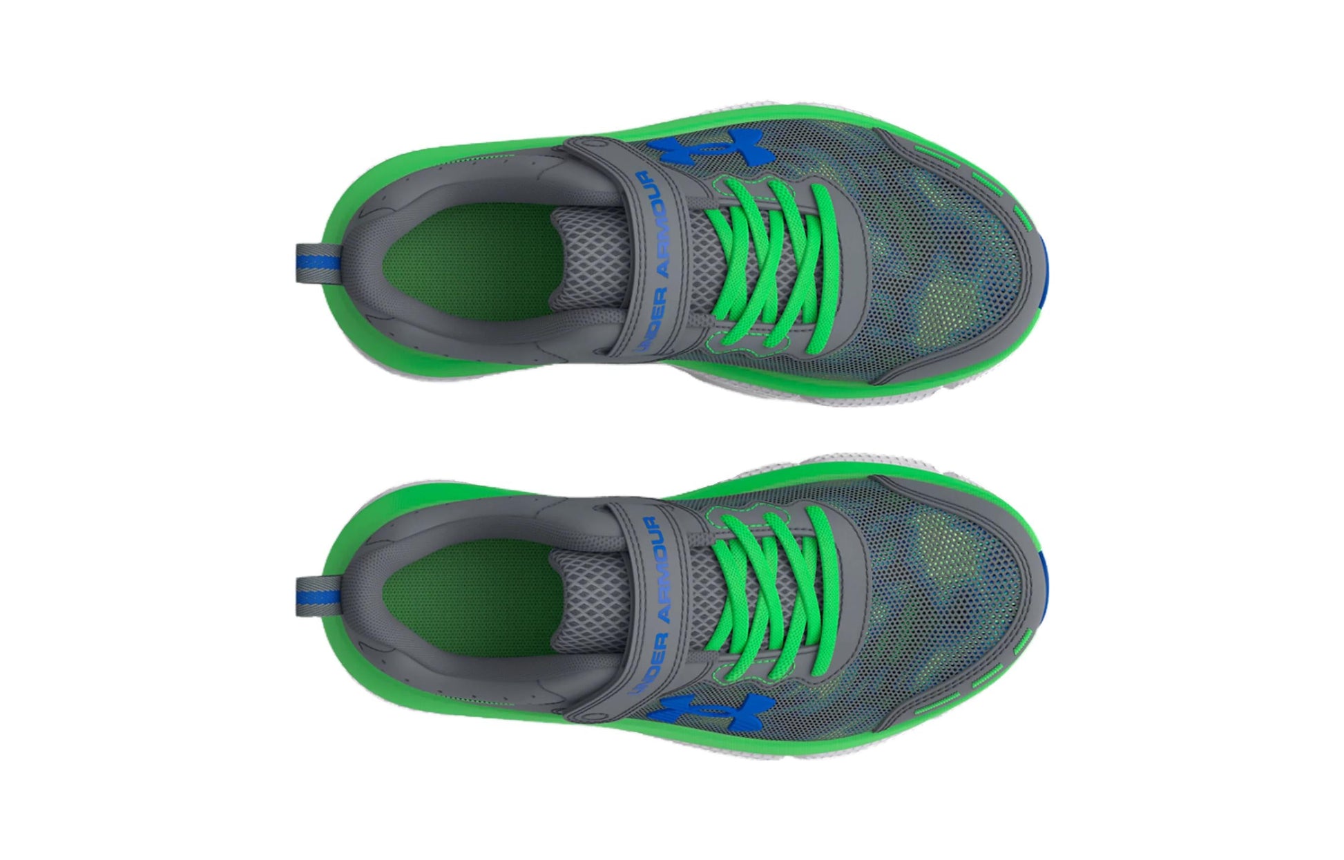 (PS) Under Armour Assert 10 AC Laser 'Pitch Grey Green Screen' 3026787-100