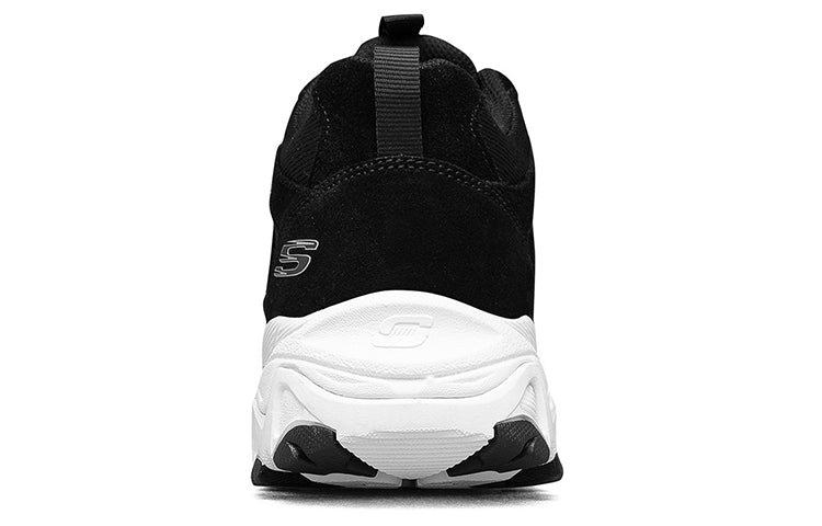 (WMNS) Skechers D'Lites High-Top Daddy Shoes Black 66666233-BLK