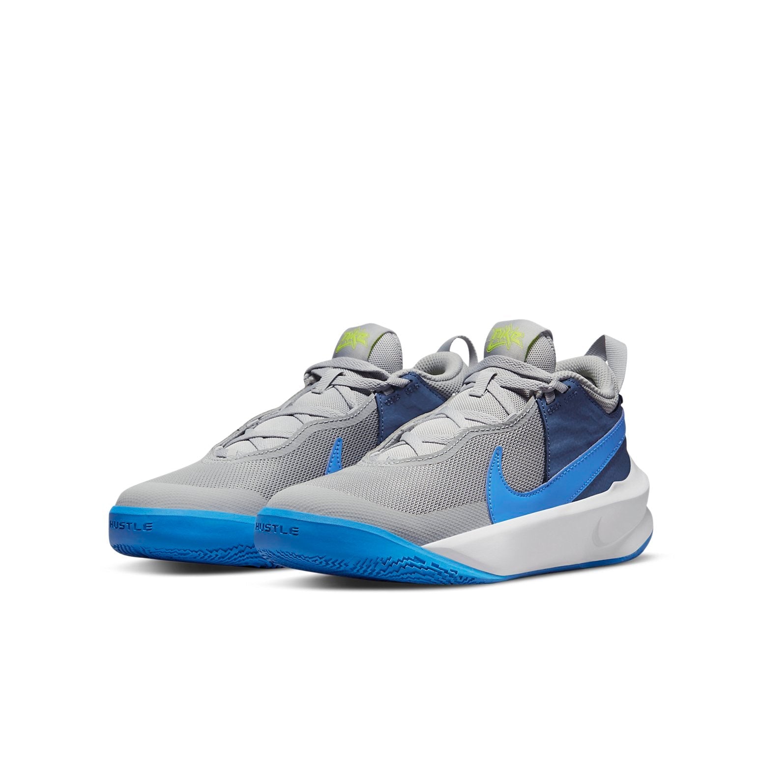 (GS) Nike Team Hustle D10 'Grey Fog Mystic Navy' CW6735-011