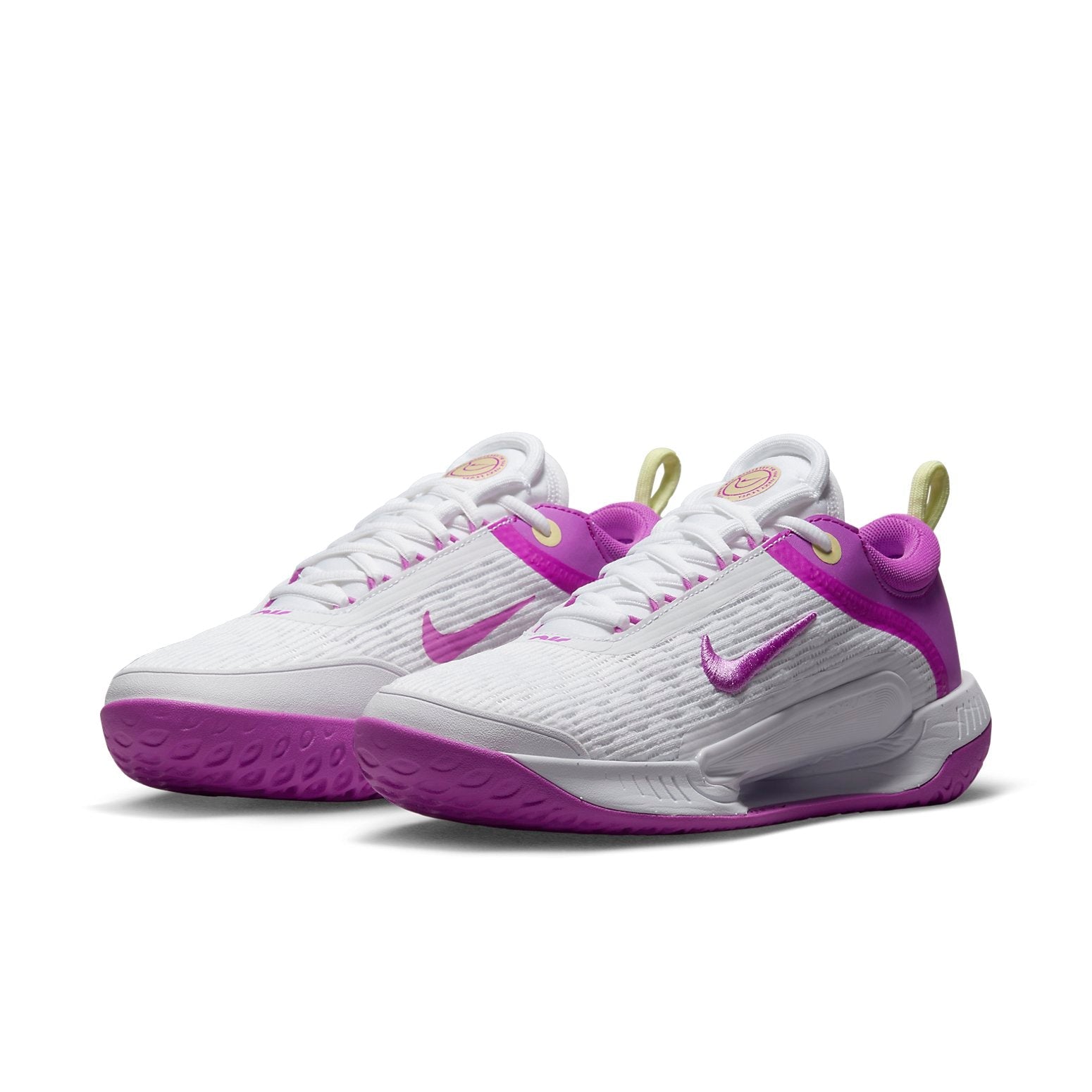 (WMNS) Nike Court Air Zoom NXT HC 'White Fuchsia Dream' DV3282-100
