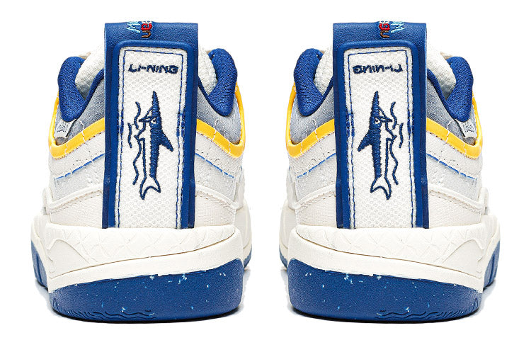 (WMNS) Li-Ning CF Yu 3.0 'White Blue Yellow' AGLT198-1