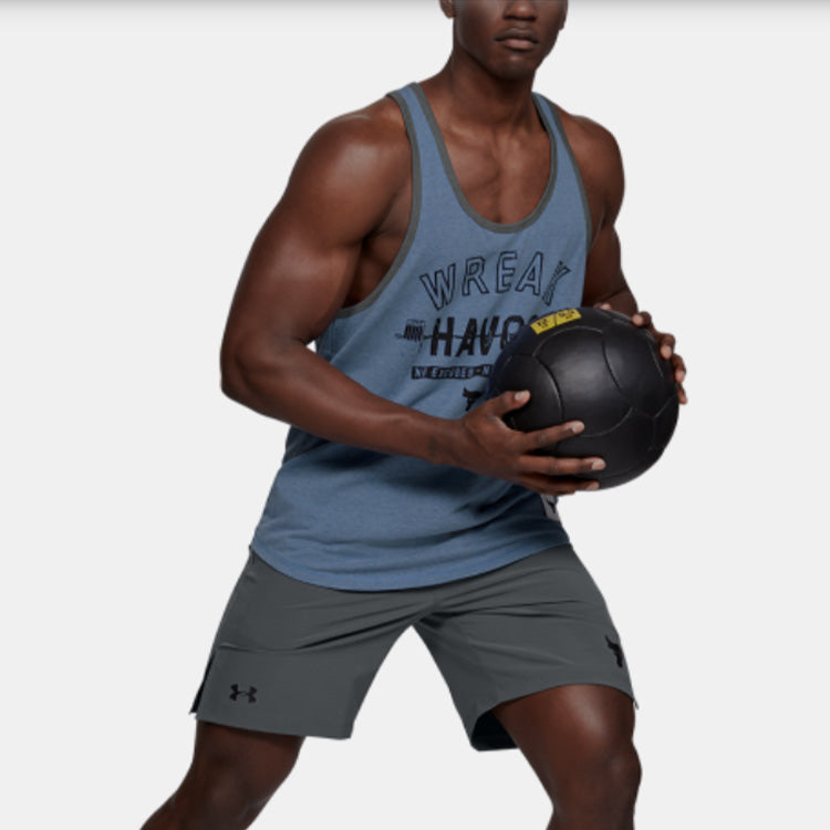 Under Armour Project Rock Wreck Havoc Tank 'Blue' 1346069-480