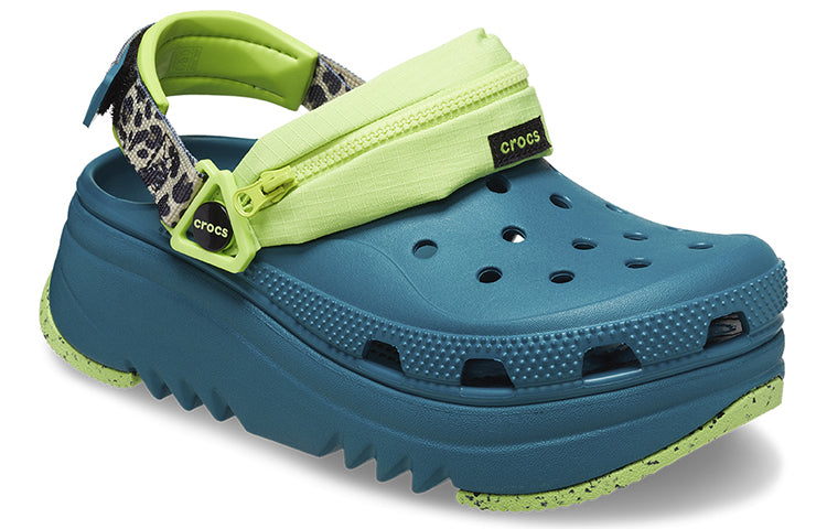Crocs Hiker Xscape Animal Print Clog 'Teal Green' 208605-9DB