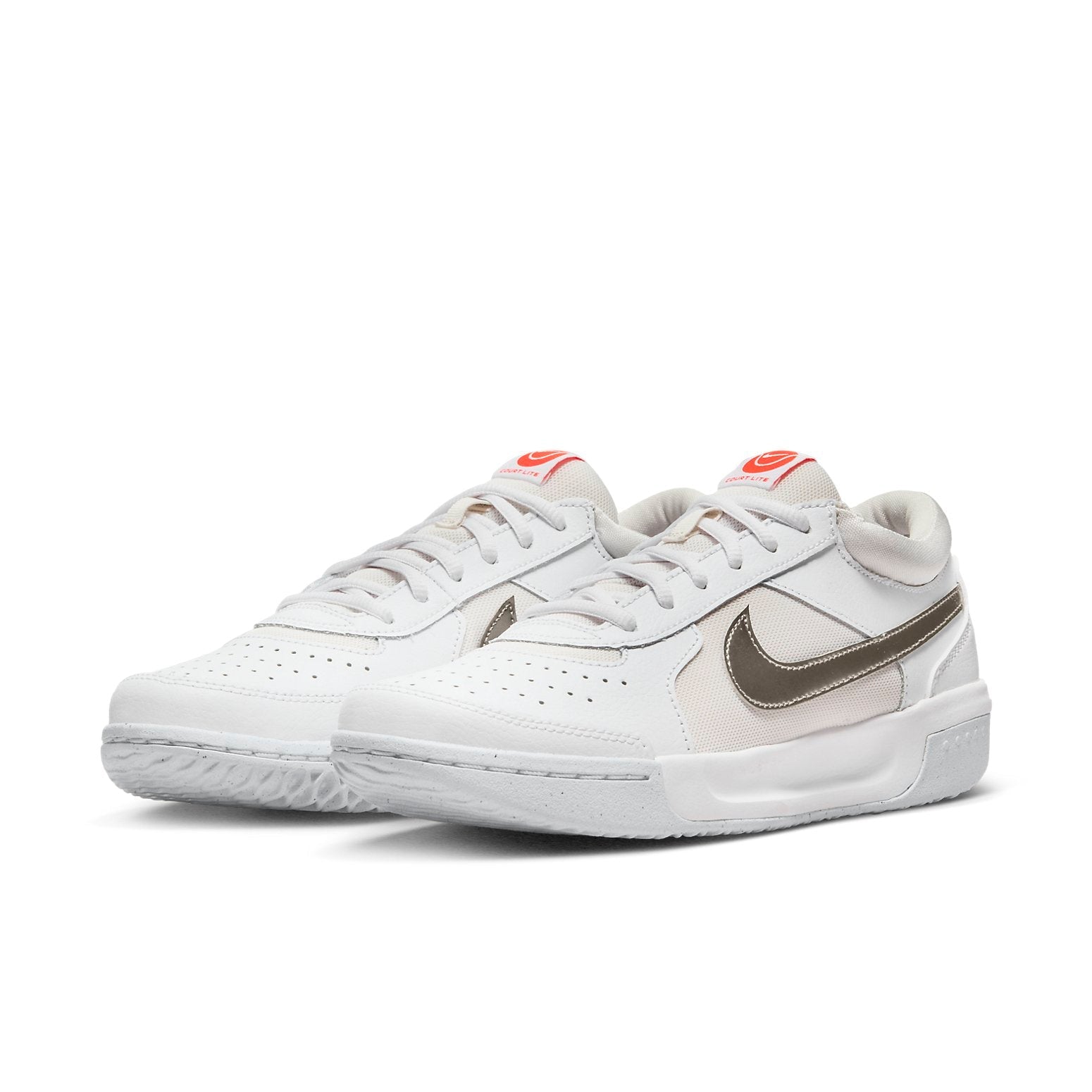 (WMNS) Nike Zoom Court Lite 3 'White Dark Silver' DH1042-102