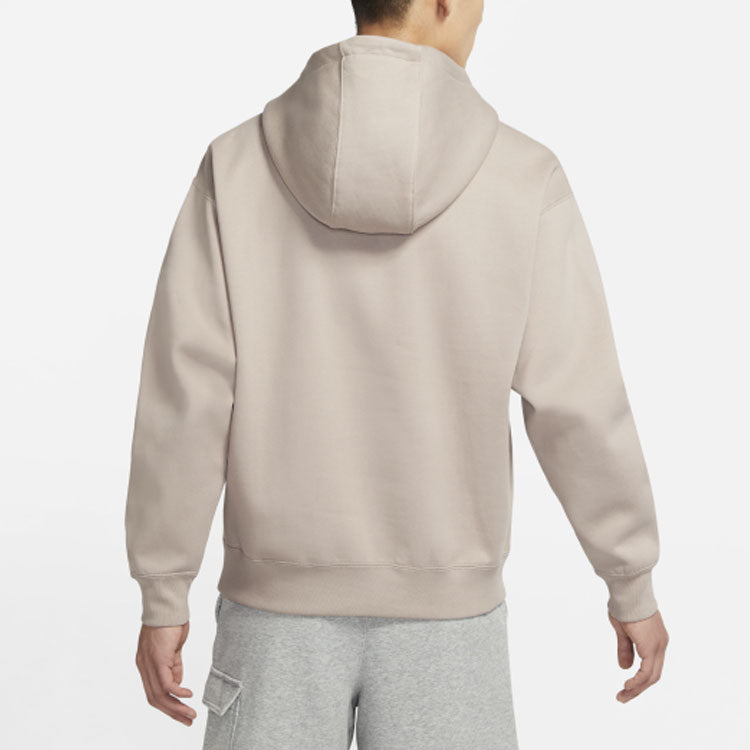Men's Nike Logo Embroidered Solid Color Fleece Lined Yellow DA0316-245