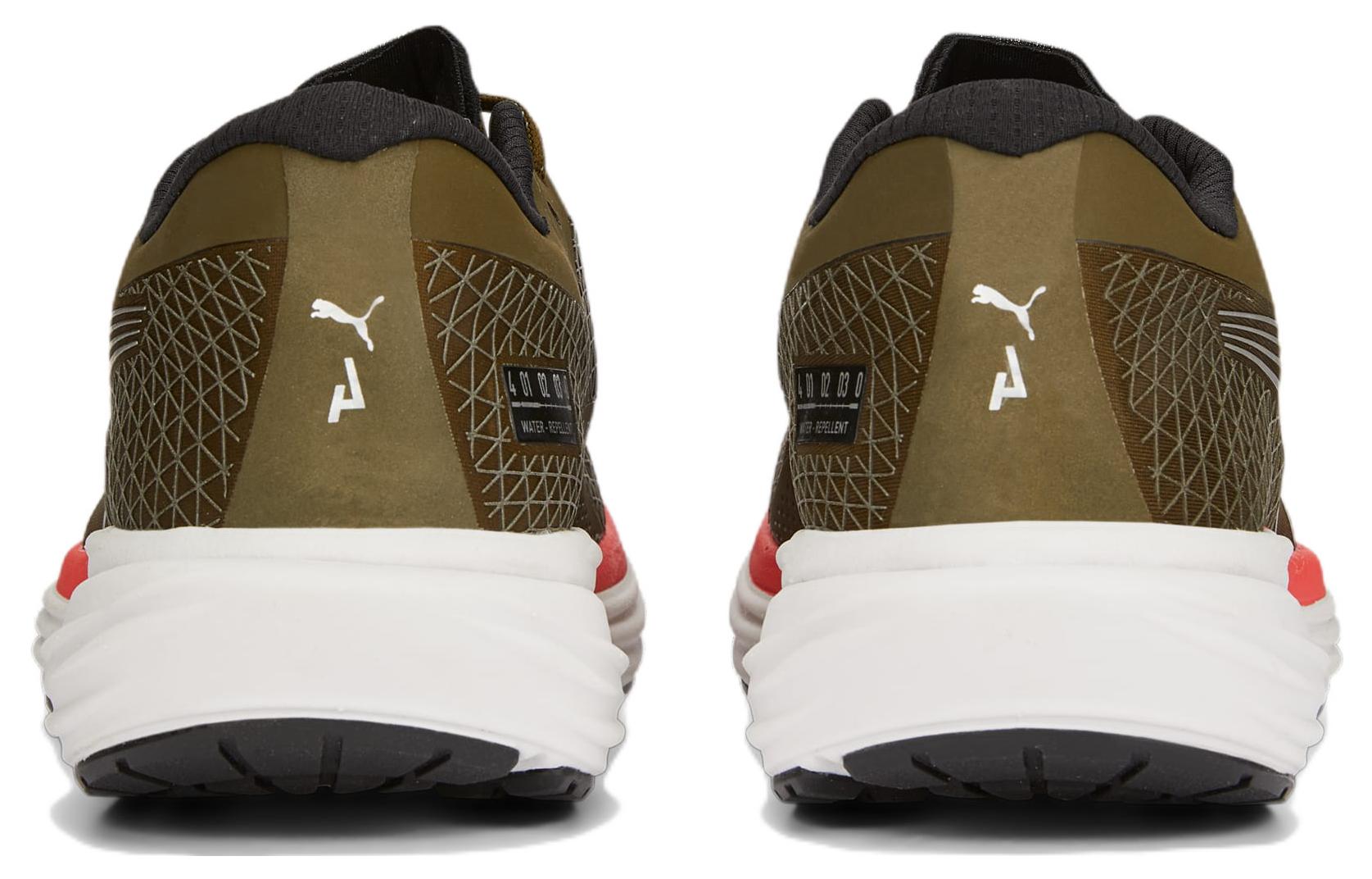 PUMA Deviate Nitro 2 Winterised 'Deep Olive-Salmon' 376856-02