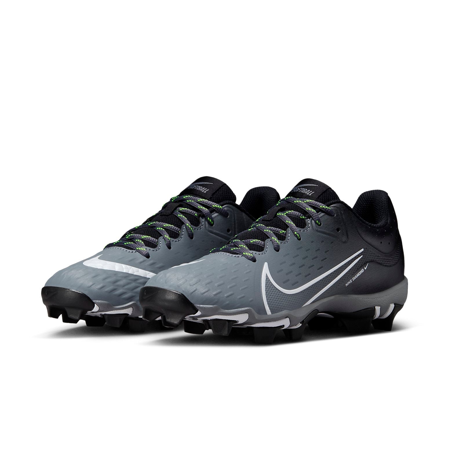 (WMNS) Nike Hyperdiamond 4 Keystone 'Black Cool Grey' CZ5918-007