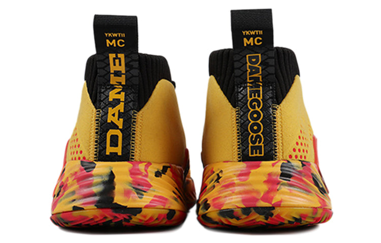 adidas Dame 5 'Retro Yellow Orange' EE4055