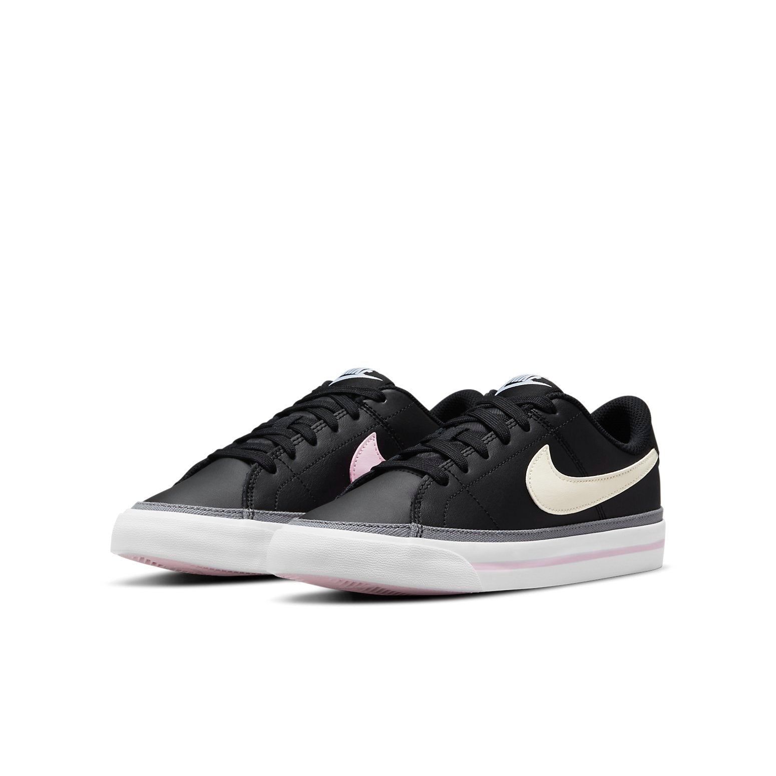 (GS) Nike Court Legacy SE 'Black Pink Foam Cashmere' DC3959-001