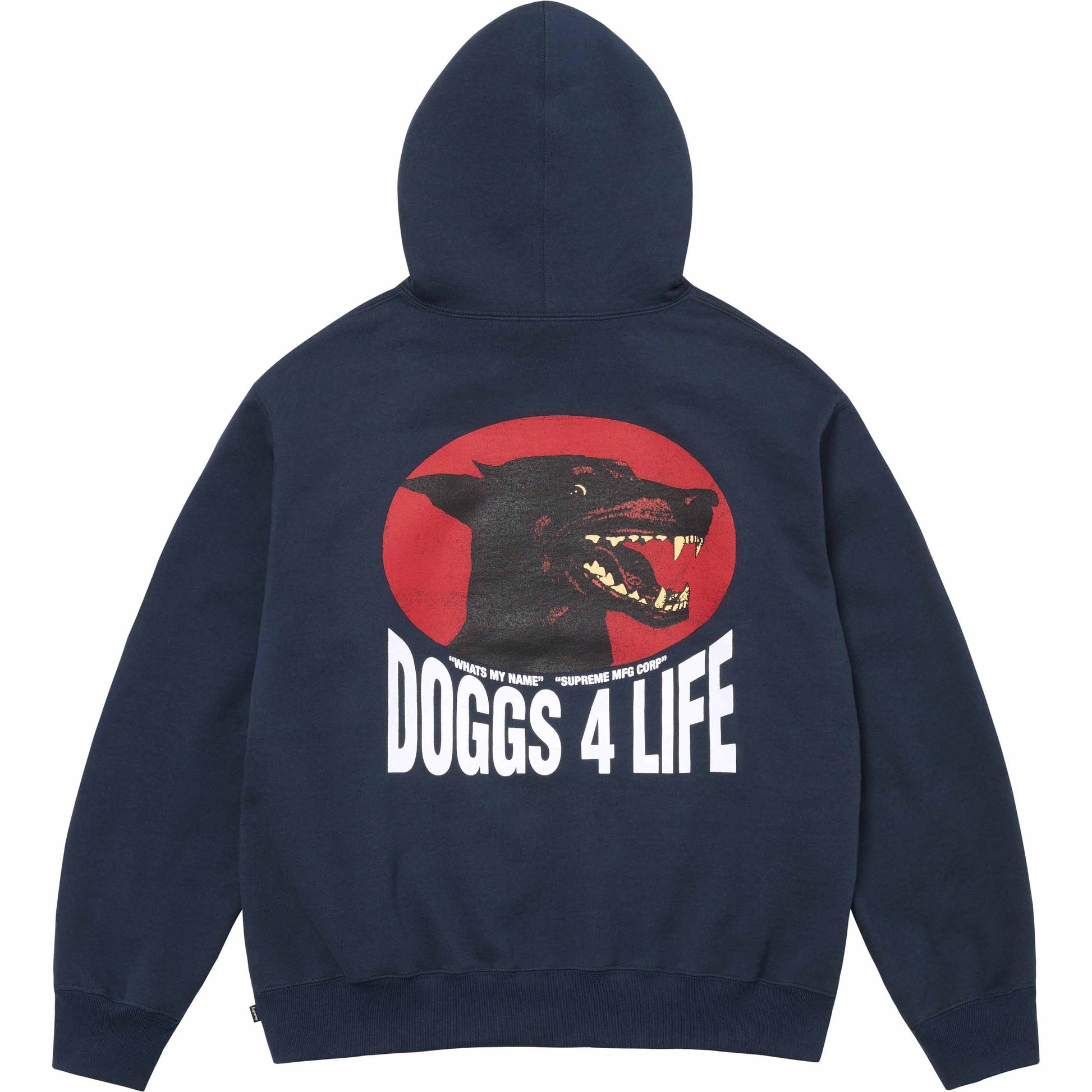 Supreme Doggs Hooded Sweatshirt 'Red Purple' SUP-SS24-179