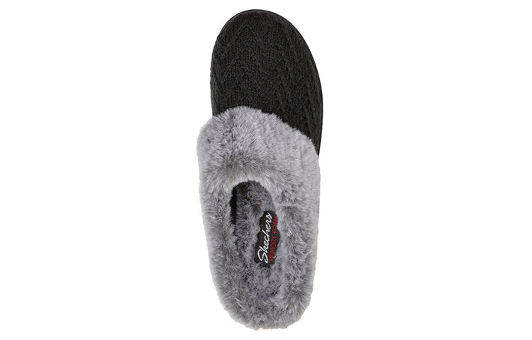 (WMNS) Skechers Cozy Campfire Mule 'Black' 167225-BLK