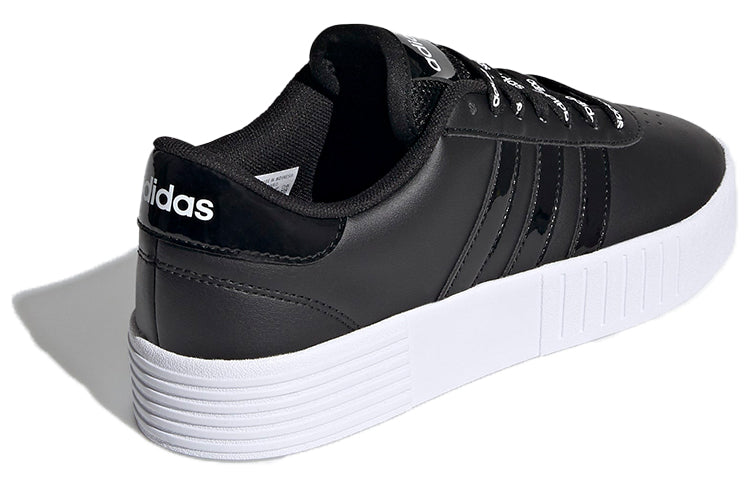 (WMNS) adidas neo Court Bold Shoes Black FY9993