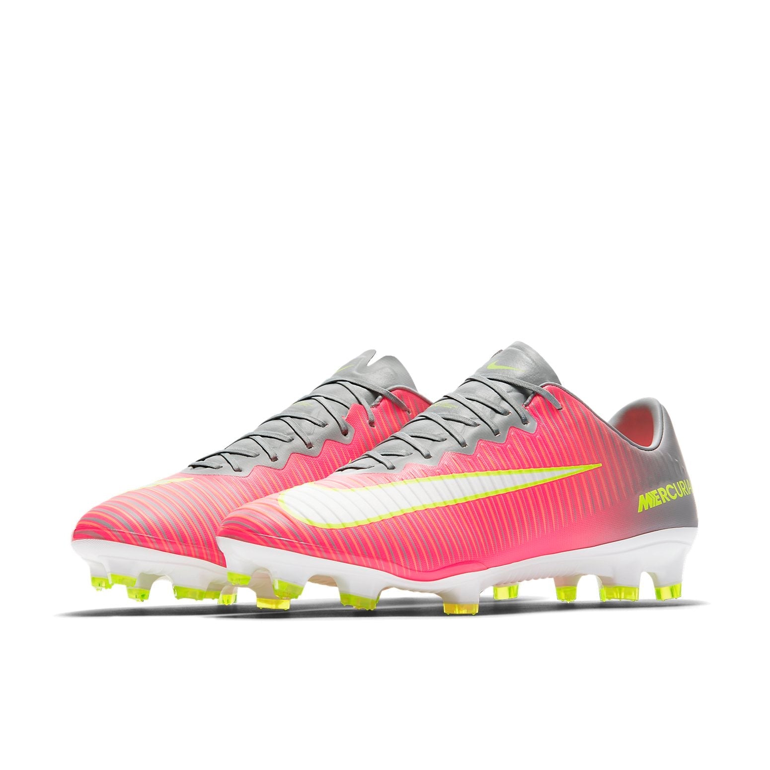 (WMNS) Nike Mercurial Vapor 11 FG 'Hyper Pink Wolf Grey' 844235-610