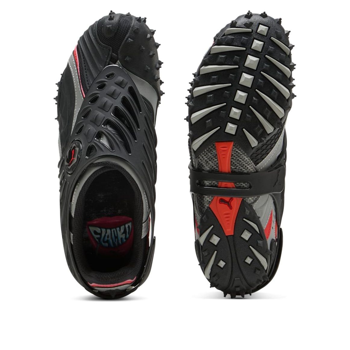 (WMNS) PUMA x A$AP Rocky Mostro Gabbia Leather ' Black Silver' 405299-01