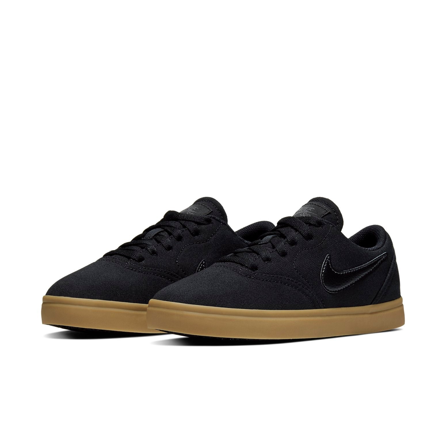 (GS) Nike SB Check Canvas 'Black Gum Light Brown' 905373-006