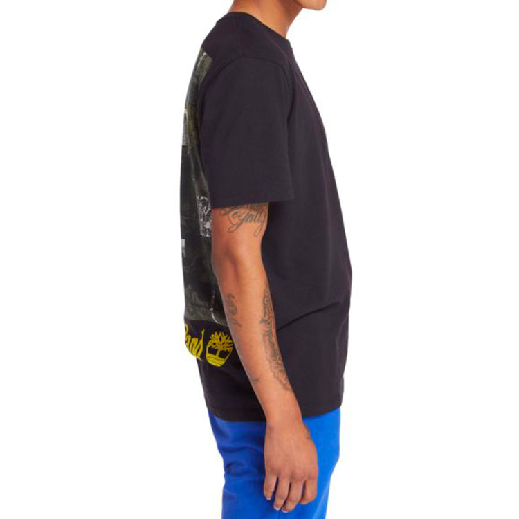 Men's Timberland SS20 Printing Short Sleeve Black A235A001