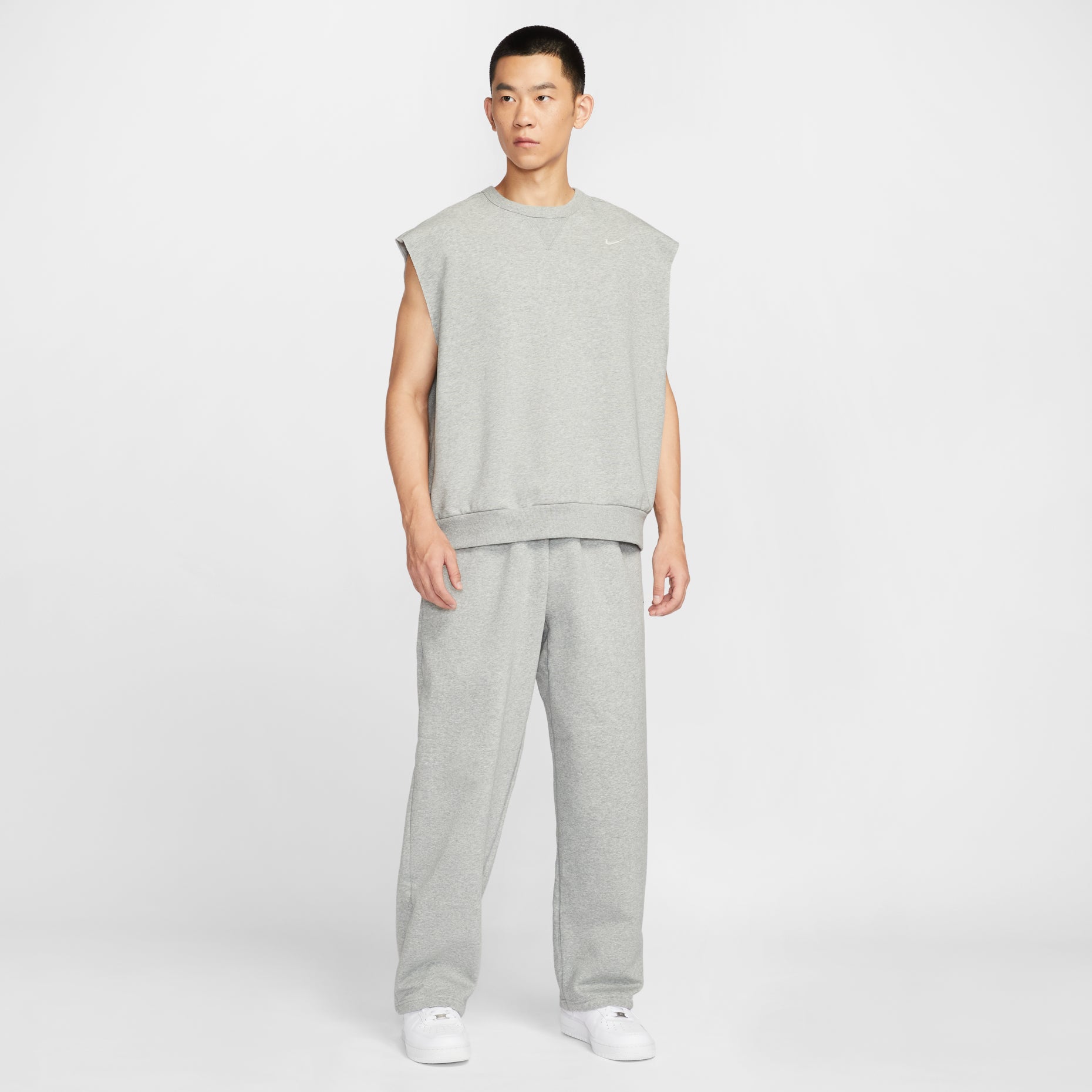 Nike Standard Issue Therma-FIT Brushed Open-Hem Pants 'Dark Grey Heather' IM6334-063