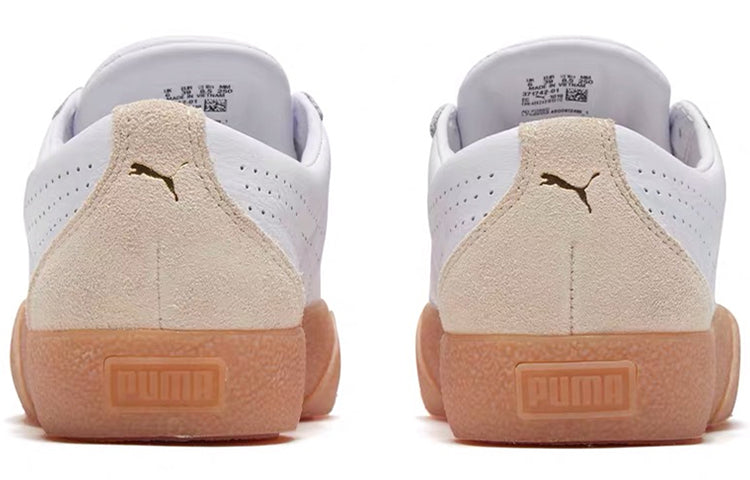 (WMNS) PUMA Love Grand Slam Casual Skateboarding Shoes White 371742-01