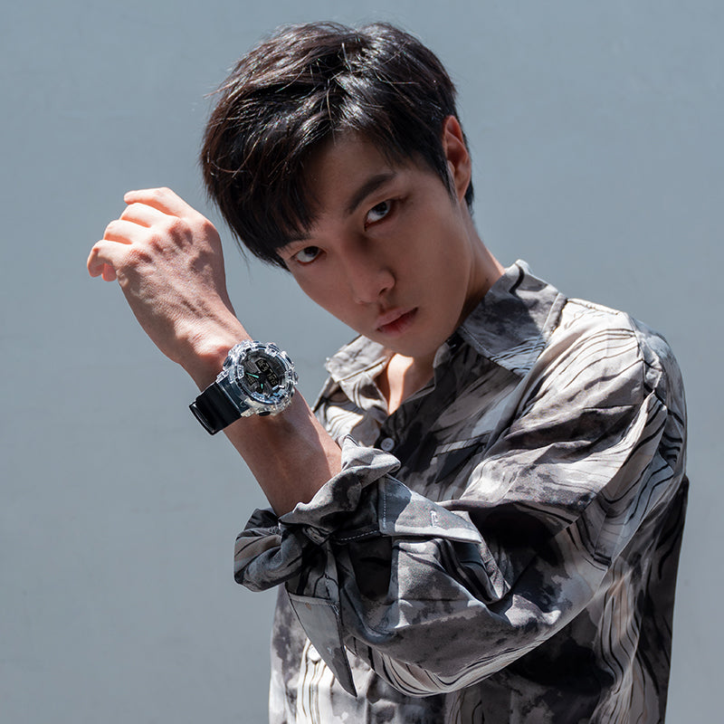 CASIO G-Shock Analog-Digital 'Transparent Black' GA-700SKC-1APR
