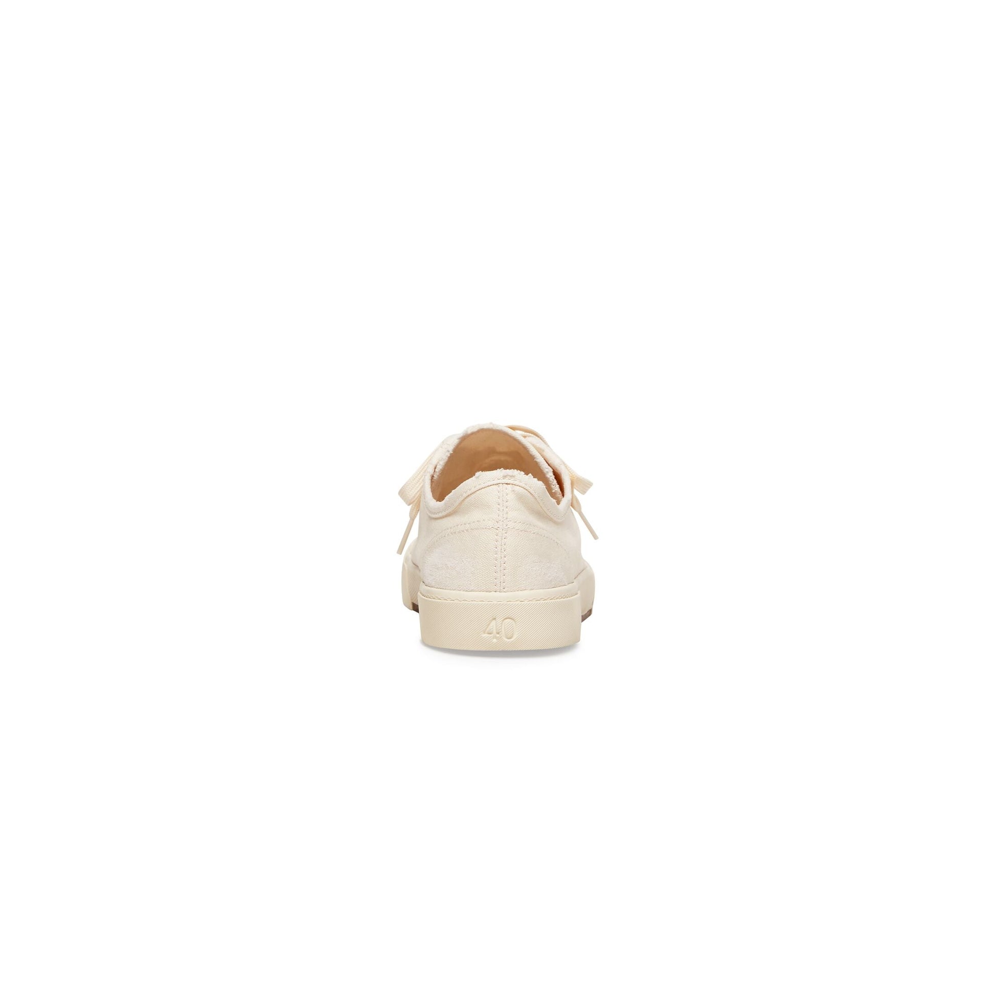 Balenciaga Paris Low Top Sneakers 'White Destroyed Cotton and White Rubber' 688754W3RC59090