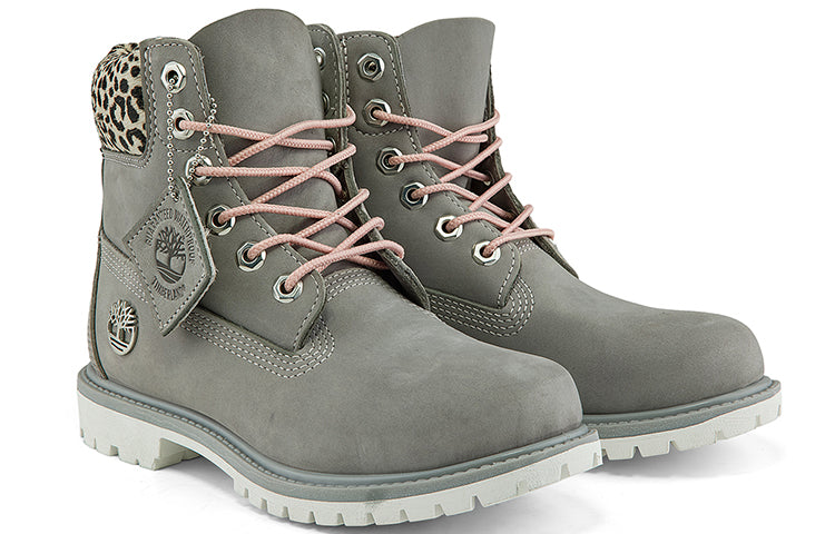(WMNS) Timberland Safari Cheetah 6 Inch Waterproof Boot 'Grey and Cheetah Print' A2GYGW
