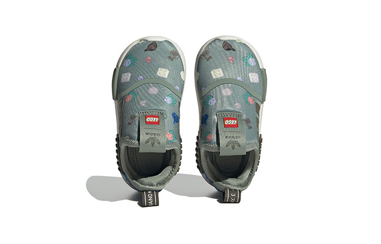 (TD) adidas LEGO x NMD 360 'Solar Green Bricks' IF2171