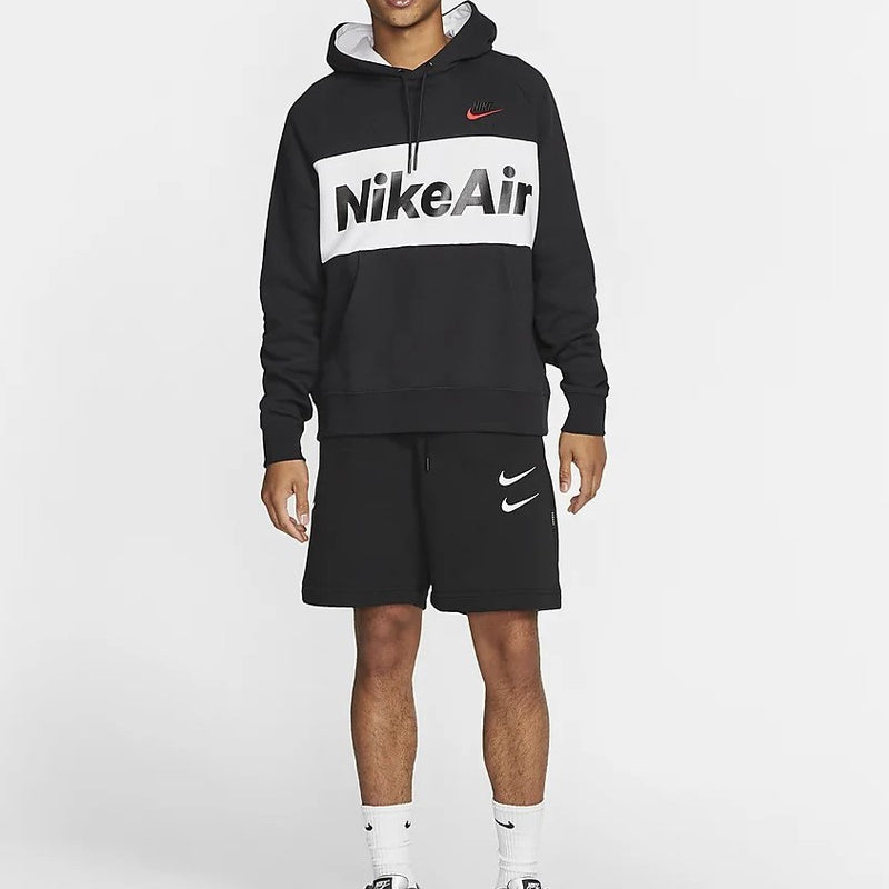 Nike Alphabet Logo Printing Colorblock Black CJ4825-010