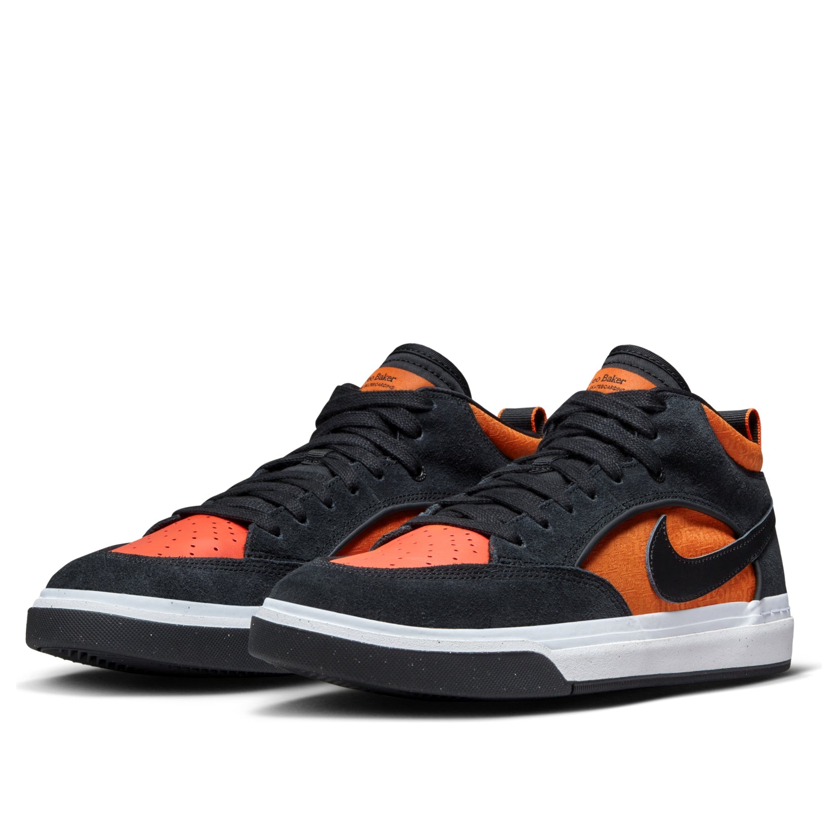Nike React Leo SB 'Black Electro Orange' DX4361-002