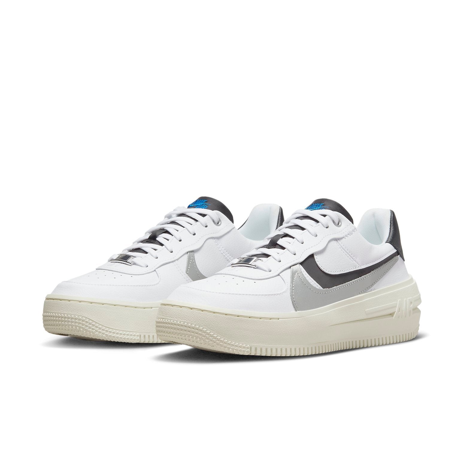 (WMNS) Nike Air Force 1 PLT.AF.ORM LV8 'White Metallic Silver' DX3199-100