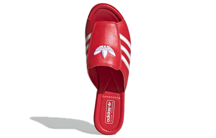(WMNS) adidas Lotta Volkova x Trefoil Logo Mule 'Red' FW4384