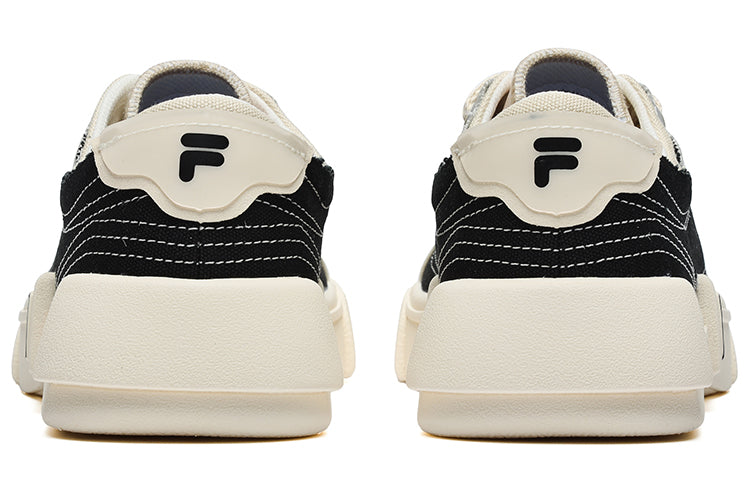 (WMNS) FILA FUSION Pop Skate Shoes 'Black Cream White' T12W232103FBA
