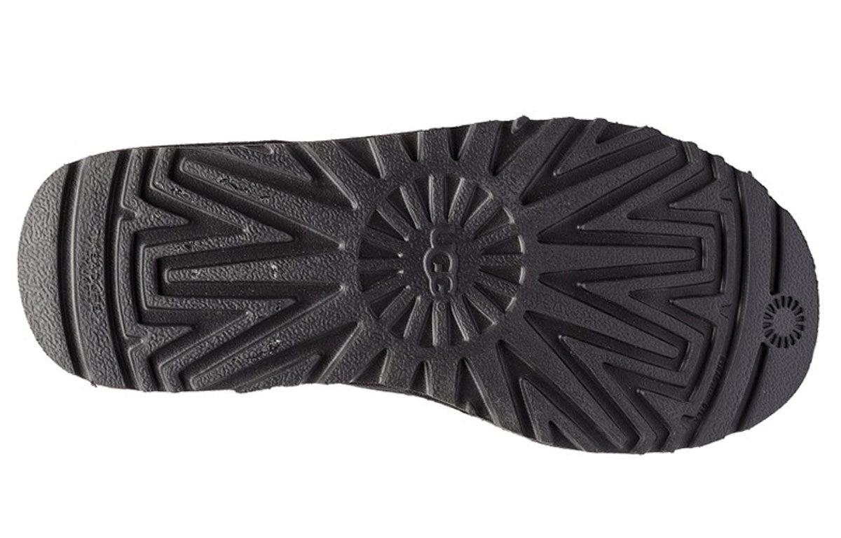(WMNS) UGG Gita Bow Mini Fleece Lined Black 1098360-BLK