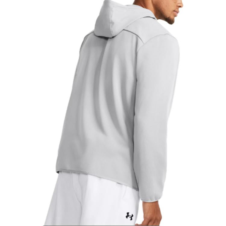 Under Armour Essentials Swacket Hoodie Jacket 'Grey' 1378824-011