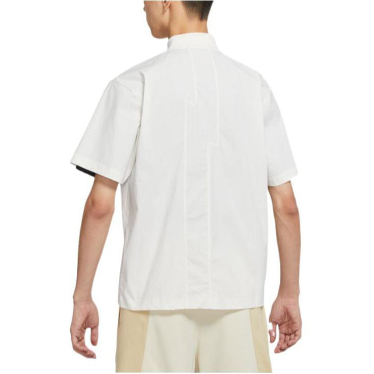Air Jordan FW22 Logo Zion Shirt 'White Black' DR2173-133