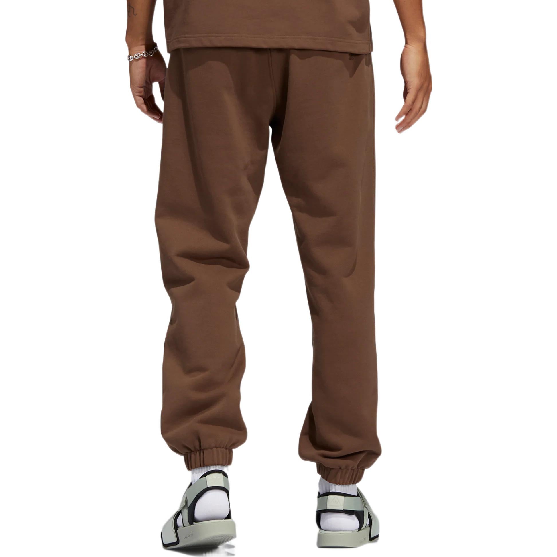 adidas x Pharrell Humanrace Small Logo Sweatpants 'Brown' HF9917