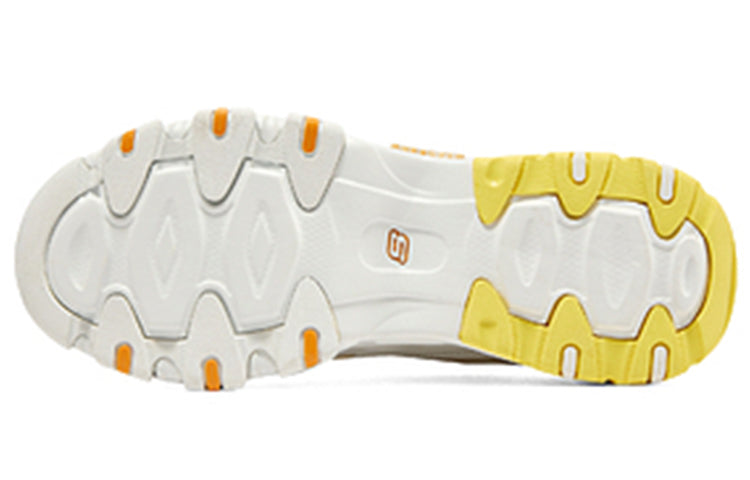 (WMNS) Skechers D'lites 2.0 'White Orange Yellow' 896091-WMLT