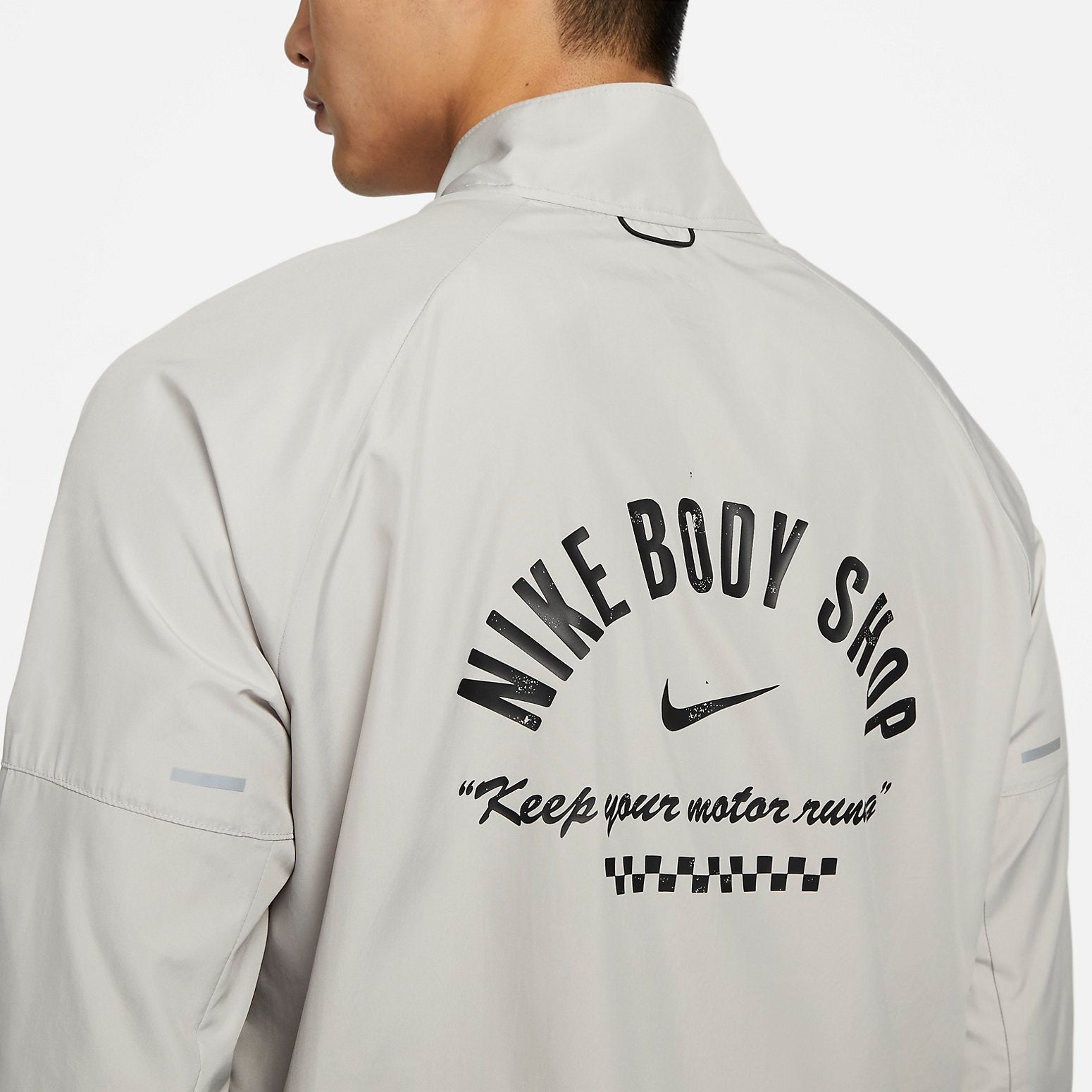 Nike Dri-FIT Miler Running Jacket 'Grey' DV9820-012