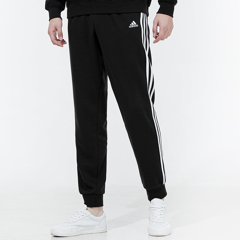 Men's adidas 3s Ft Tc Pt Small Knit Sports Pants/Trousers/Joggers Black HN3554