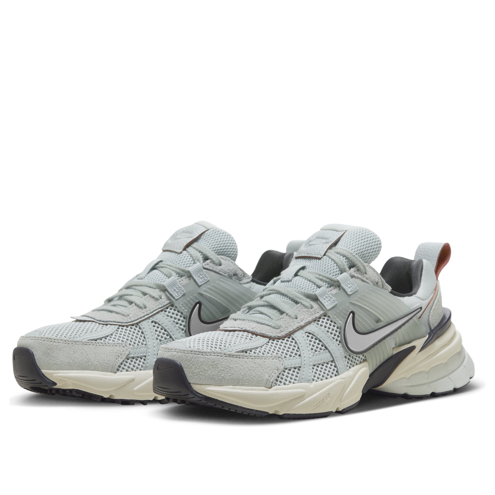 (WMNS) Nike V2K Run 'Light Pumice Black Chrome' FN6703-003
