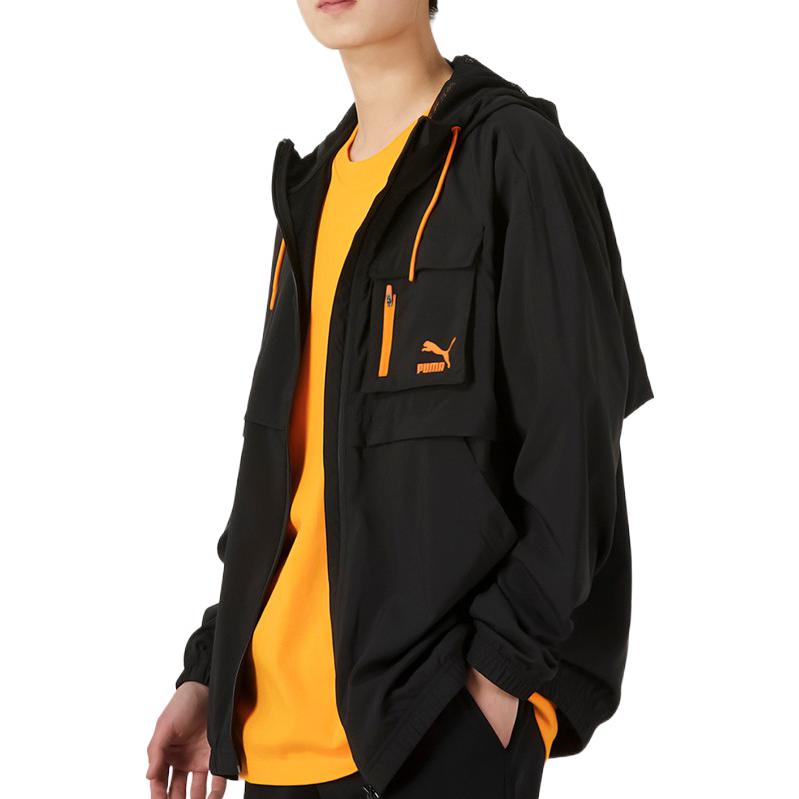 PUMA Graphic Cool Jacket 'Black' 537185-01