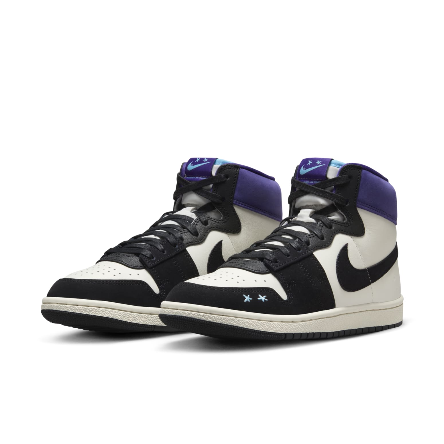(WMNS) Air Jordan x Opium Air Ship SP 'Black Court Purple' FQ8281-100
