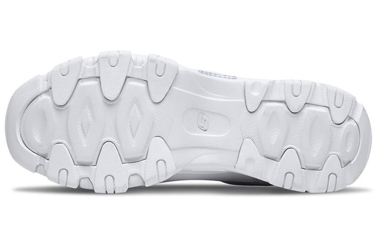 (WMNS) Skechers D'Lites 2.0 Low-Top Running Shoes White 88888328-WHT