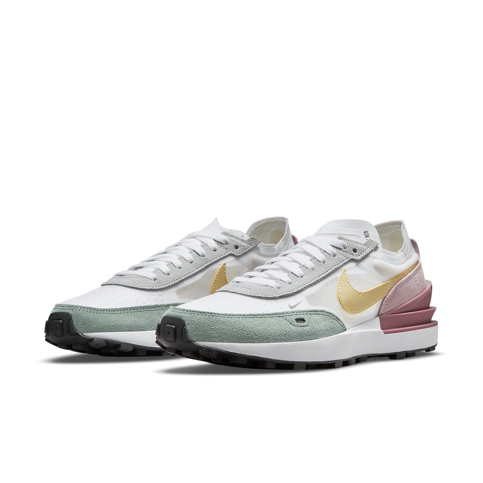(WMNS) Nike Waffle One 'White Regal Pink Mulberry' DN5062-100