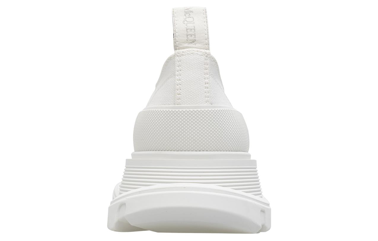 (WMNS) Alexander McQueen Tread Slick Low Lace Up 'White' 611705W4MV29000