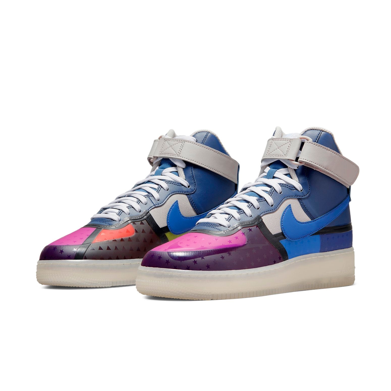 Nike Air Force 1 High '07 'Thunder Blue Pink Prime' DV1015-437