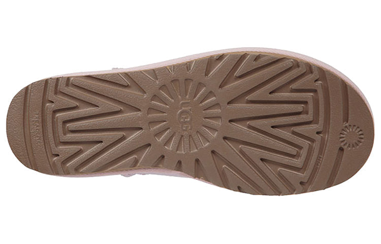 (WMNS) UGG Classic Mini Sparkle Fleece Lined Pink 1098452-SLPN