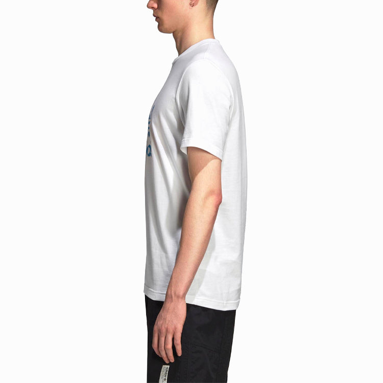 adidas originals Blue Logo Short Sleeve White DP8570