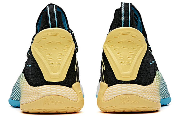 ANTA Klay Thompson 5 Low 'Black Blue Gold' 112021102-2