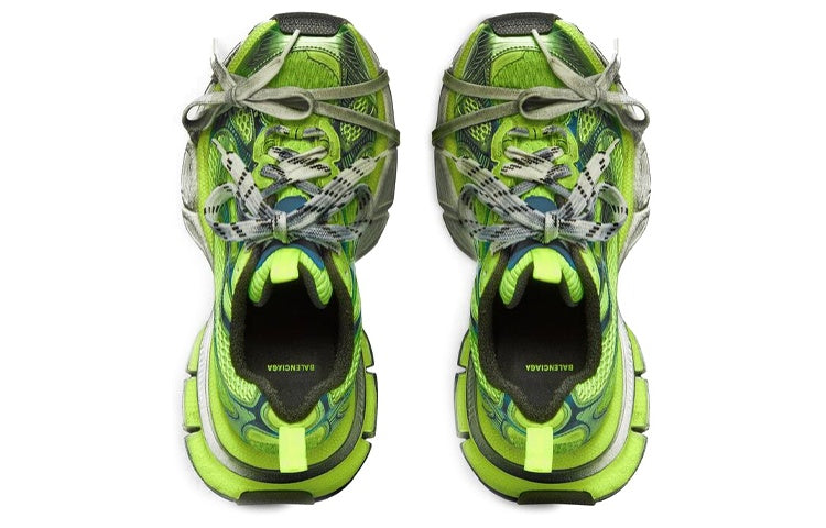 Balenciaga 3XL Sneakers 'Fluorescent Green Mesh and Polyurethane' 734734W3XL67019